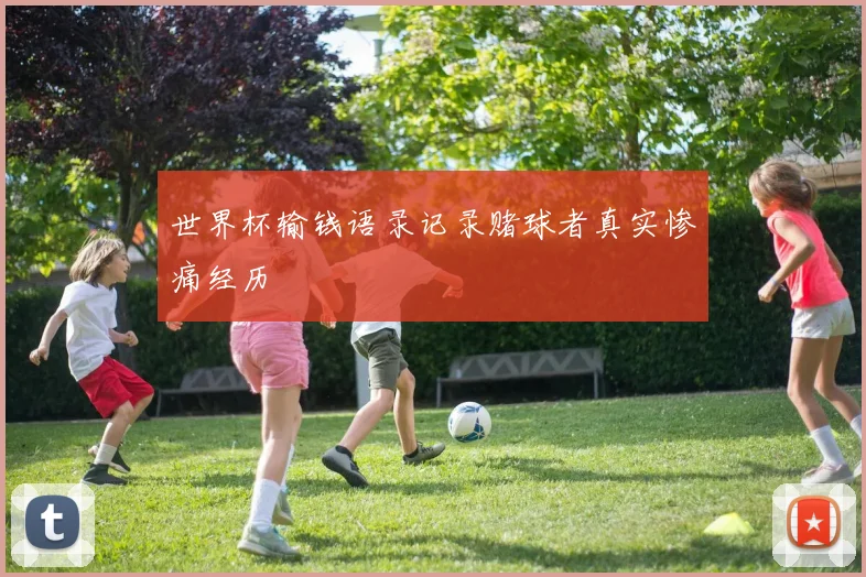 世界杯输钱语录记录赌球者真实惨痛经历