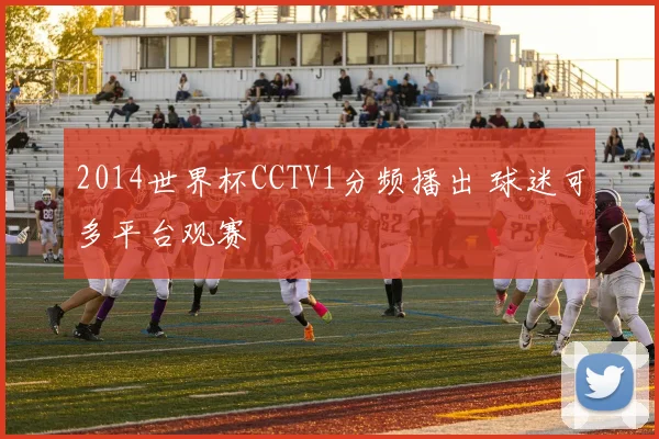 2014世界杯CCTV1分频播出 球迷可多平台观赛